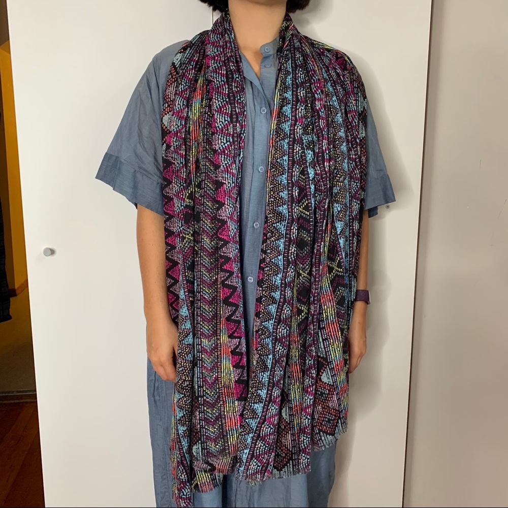 Multicolor scarf - Picture 4 of 4